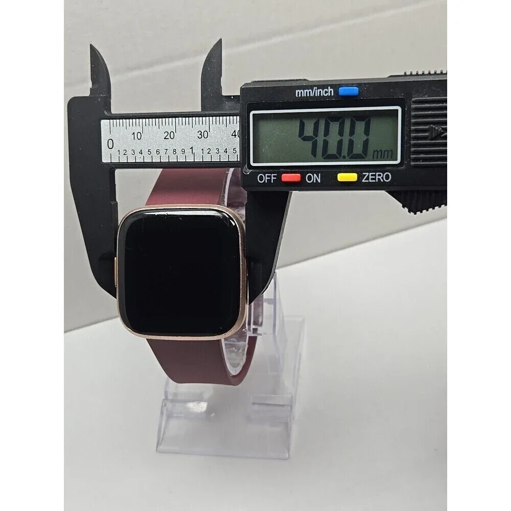 Fitbit Versa 2 Smartwatch Rose Gold 40mm Alexa WR50M Always On Display W/Charger